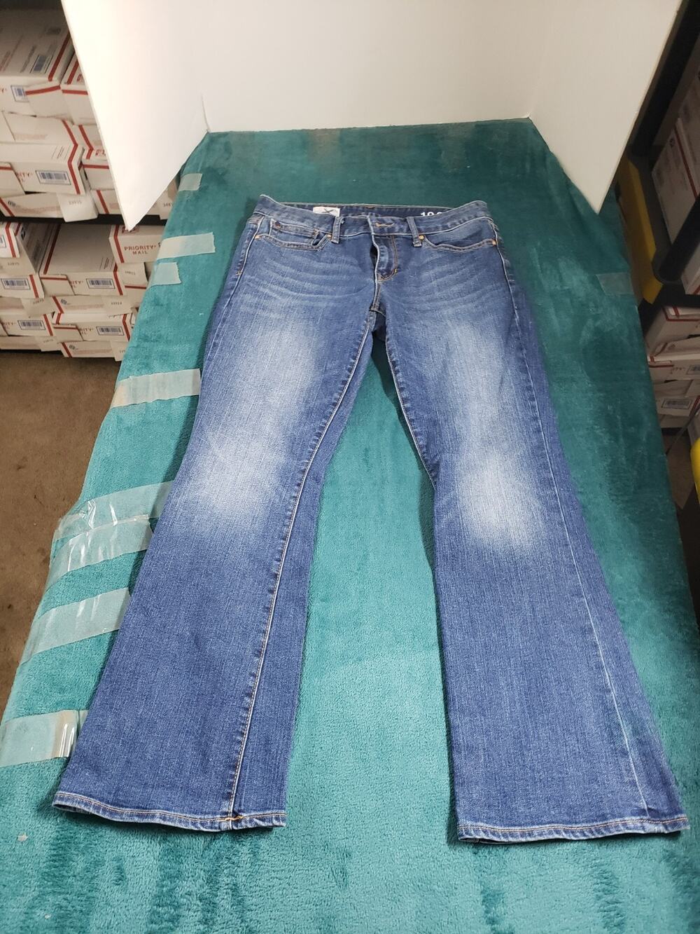 Gap Jeans Size 29 Short Womens Blue Stretch Pants Denim Mid Rise Curvy Bootcut